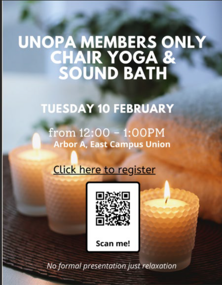 UNOPA February 10, 2026 Meeting Flyer